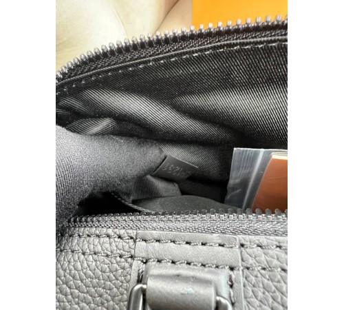 Месенджер чорний Louis Vuittom City Keepall Aerogram c847