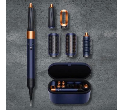 Стайлер Hs01 Gift Edition Prussian Blue/Rich Copper для довгого волосся