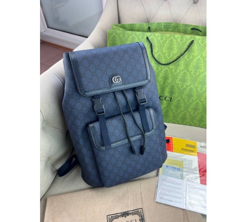 Рюкзак синiй Gucci Ophidia GG Blue c846