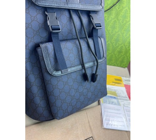 Рюкзак синiй Gucci Ophidia GG Blue c846