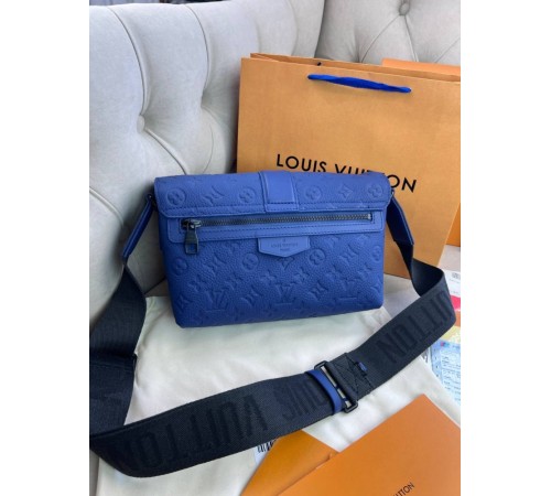 Месенджер синiй Louis Vuitton S-Cape Blue c849