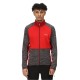 Кофта чоловіча флісова Regatta Coladane IV Fleece Dark Grey/Chilly Red (RMA515)