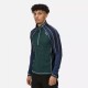 Кофта чоловіча флісова Regatta Hepley Fleece Pacific Green/Admiral (RMA494-L6K)