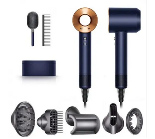 Фен Dyson Supersonic HD07 Special Gift Edition Prussian Blue/Rich Copper