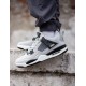 Чоловічі високі кросівки Nike Air Jordan 4 Retro Grey