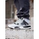 Чоловічі високі кросівки Nike Air Jordan 4 Retro Grey