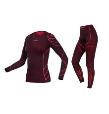 Комплект термобілизни жіночий SPAIO Rapid Womens SET Red (SP-RPD2PN-BLR)