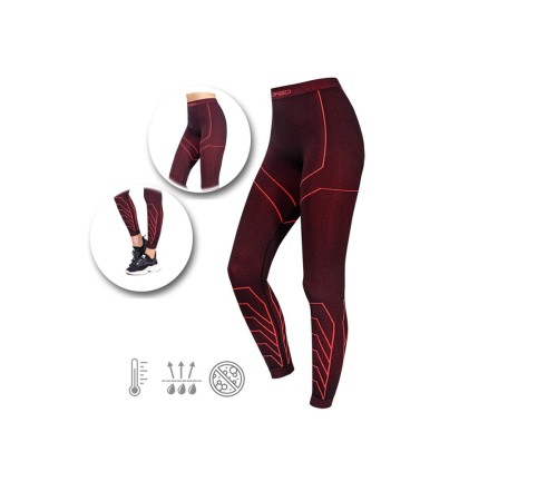 Комплект термобілизни жіночий SPAIO Rapid Womens SET Red (SP-RPD2PN-BLR)