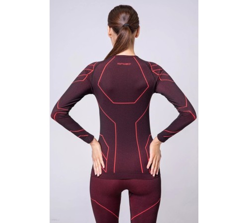 Комплект термобілизни жіночий SPAIO Rapid Womens SET Red (SP-RPD2PN-BLR)