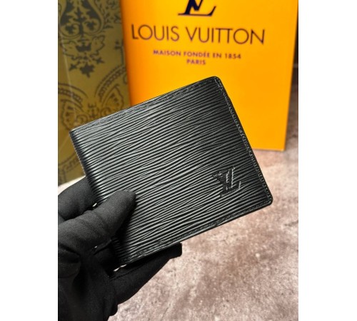 Чоловічий Шкіряний гаманець Louis Vuitton Multiple Epi k032