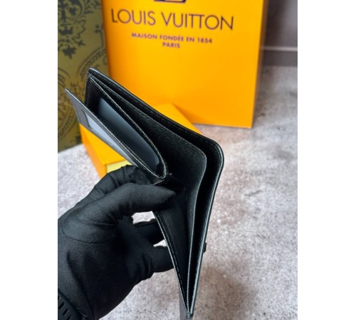 Чоловічий Шкіряний гаманець Louis Vuitton Multiple Epi k032