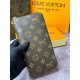 Чоловічий Шкіряний гаманець Louis Vuitton Zippy Monogram k033