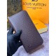 Чоловічий шкіряний гаманець Louis Vuitton Zippy Taiga Brown k035