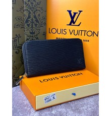 Чоловічий шкіряний гаманець Louis Vuitton Zippy Epi k039