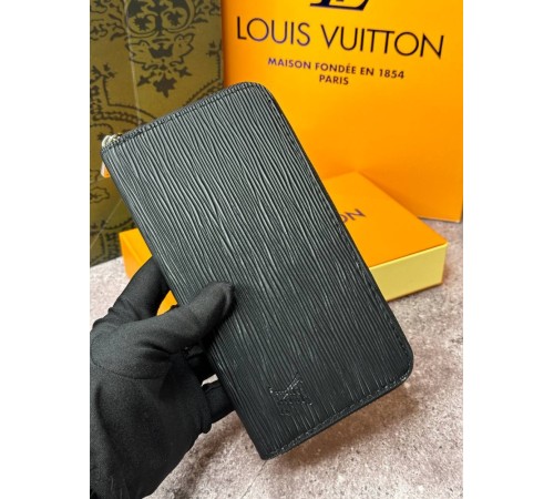 Чоловічий шкіряний гаманець Louis Vuitton Zippy Epi k039