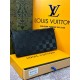 Чоловічий Шкіряний гаманець Louis Vuitton Brazza Damier Infini k041-2