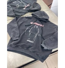 Худі сiре Vetements Reaper Logo sg279