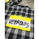 Сорочка Vetements чорно-біла