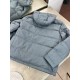 Пуховик сiрий Brunello Cucinelli Classic Gray v076