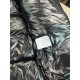 Куртка зимова Moncler чорна v089