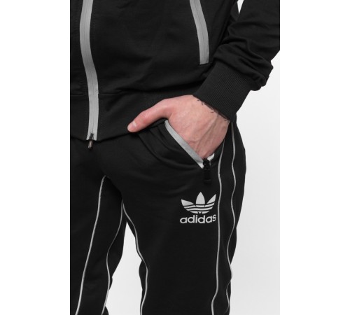 Штаны спортивные Adidas - Reflective, Black