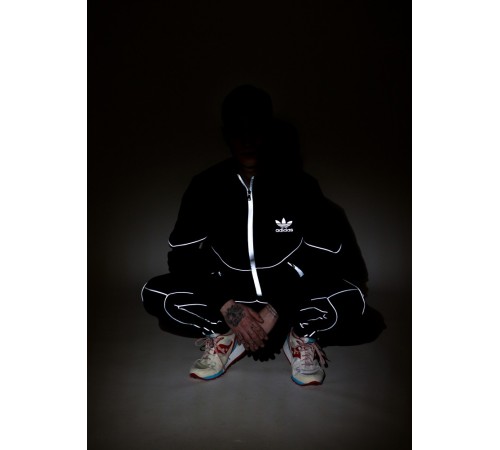 Штаны спортивные Adidas - Reflective, Black