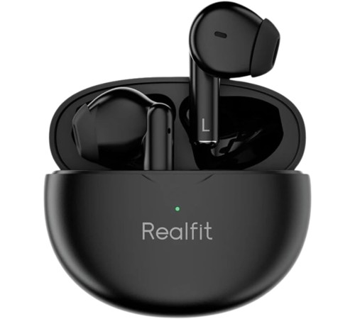 Безпровідні навушники Realfit F2 Pro, активне шумозаглушення, Bluetooth 5.3,з мікрофоном Чорний