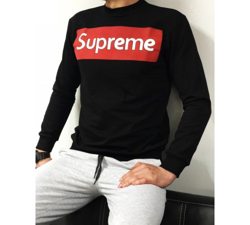 Світшот Supreme чорний