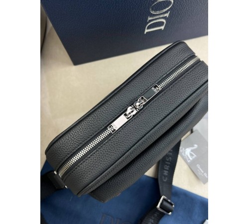 Месенджер чорний Dior Zipped Rider 2.0 c852