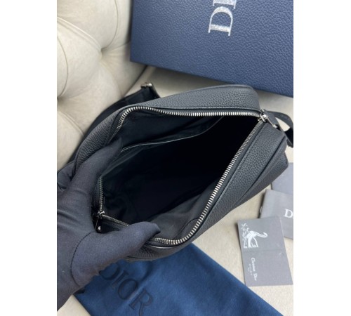 Месенджер чорний Dior Zipped Rider 2.0 c852