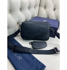 Месенджер Dior Saddle Black чорний c856