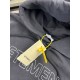 Худі Vetements з вишитим білим лого сiре sg298