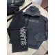 Худі Vetements з вишитим білим лого сiре sg298