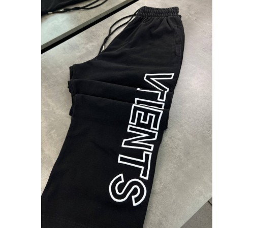 Спортивні чорнi штани Vetements tr065