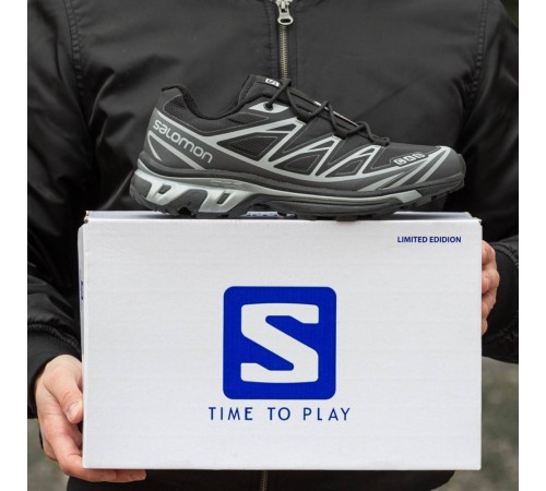 Кросівки Salomon XT-6 підкладка Gore-Tex  Silver\Black