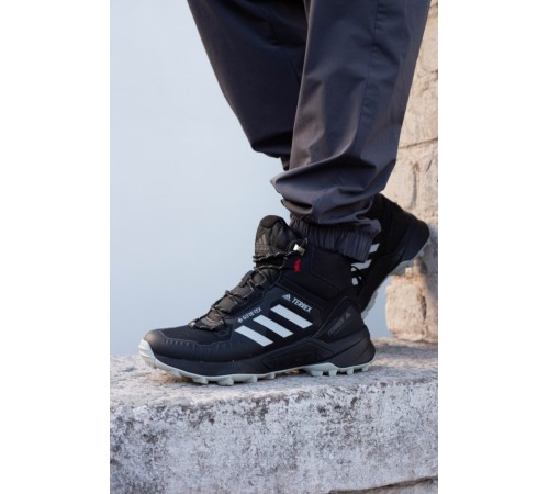 Чоловічі кросівки Adidas Terrex Swift Gore-Tex Fur black white