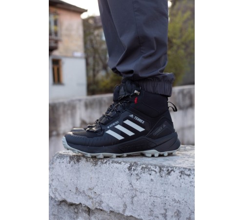 Чоловічі кросівки Adidas Terrex Swift Gore-Tex Fur black white