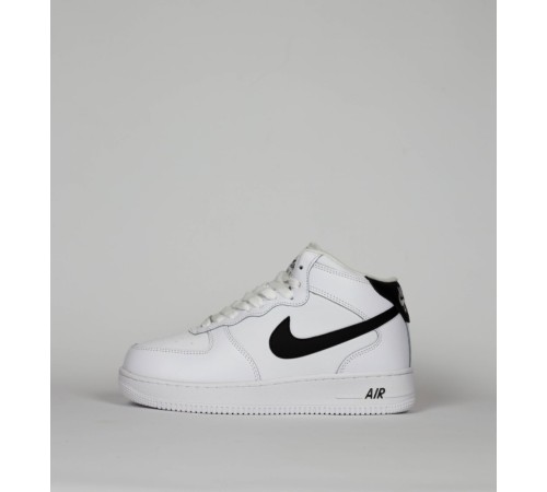 Жіночі кросівки  Nike Air Force 1 high Fur White Black