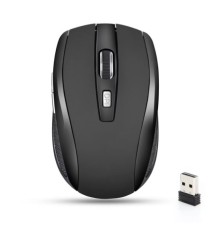 Бездротова мишка Silent Mouse 2.4G чорна