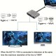 Концентратор Type-C 4 в 1, адаптер type-c 3.0 до 4K HDMI HDTV, VGA USB 3.0 PD, розгалужувач швидкої зарядки