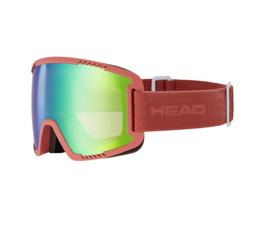 Маска гірськолижна HEAD Contex Cat S2 Peach/Blue Green Quartz (394863)