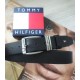 Чоловічий ремінь шкіряний Tommy Hilfiger Black