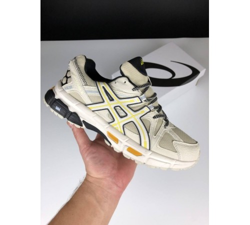 Кросівки Asics Gel Kahana 8 теромо мембрана до -20 бежеві з жовтим