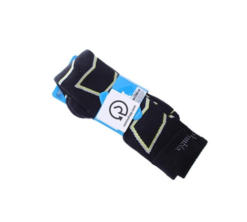 Шкарпетки гірськолижні Columbia Ski Merino L 43-46 Black/Green/Blue (C3N2B-1Q00-L)