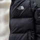 Двостороння куртка унісекс The North Face чорна плащівка та біла тедді