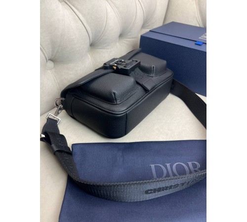 Месенджер  чорний Dior Hit The Road c857