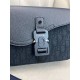 Месенджер Dior Saddle Gray сiра c858