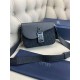 Месенджер Dior Saddle Gray сiра c858