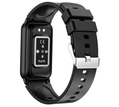 Чоловічий спортивний смарт браслет Smart Watch Band, чорний