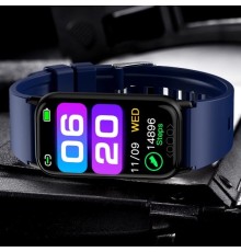 Чоловічий спортивний смарт браслет Smart Watch Band, синій